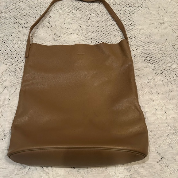 OAK + FORT vegan leather Tote Bag - Picture 4 of 8